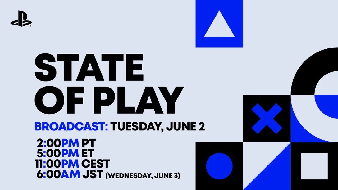 State of Play Anunciado para dia 2 de junho